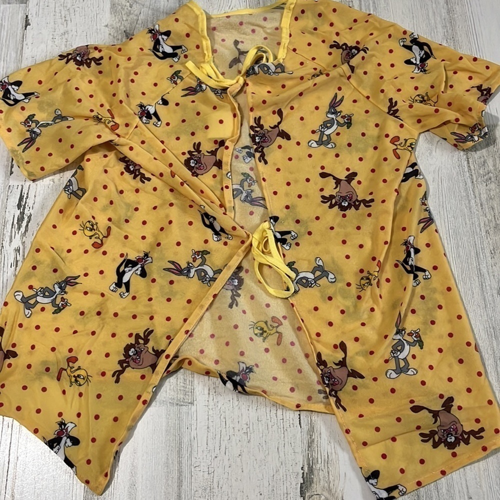 Looney Tunes Kid Hospital Gown Size Small - Picture 3 of 5